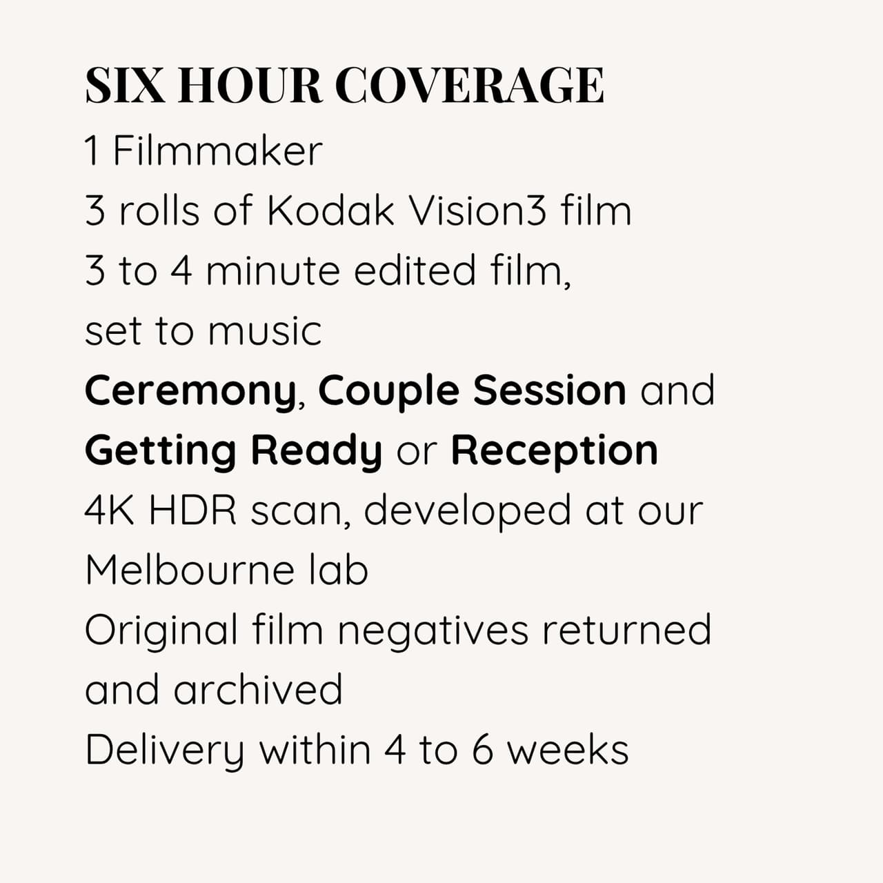 What is included in The Golden Hours, Super 8: the back of the collection card