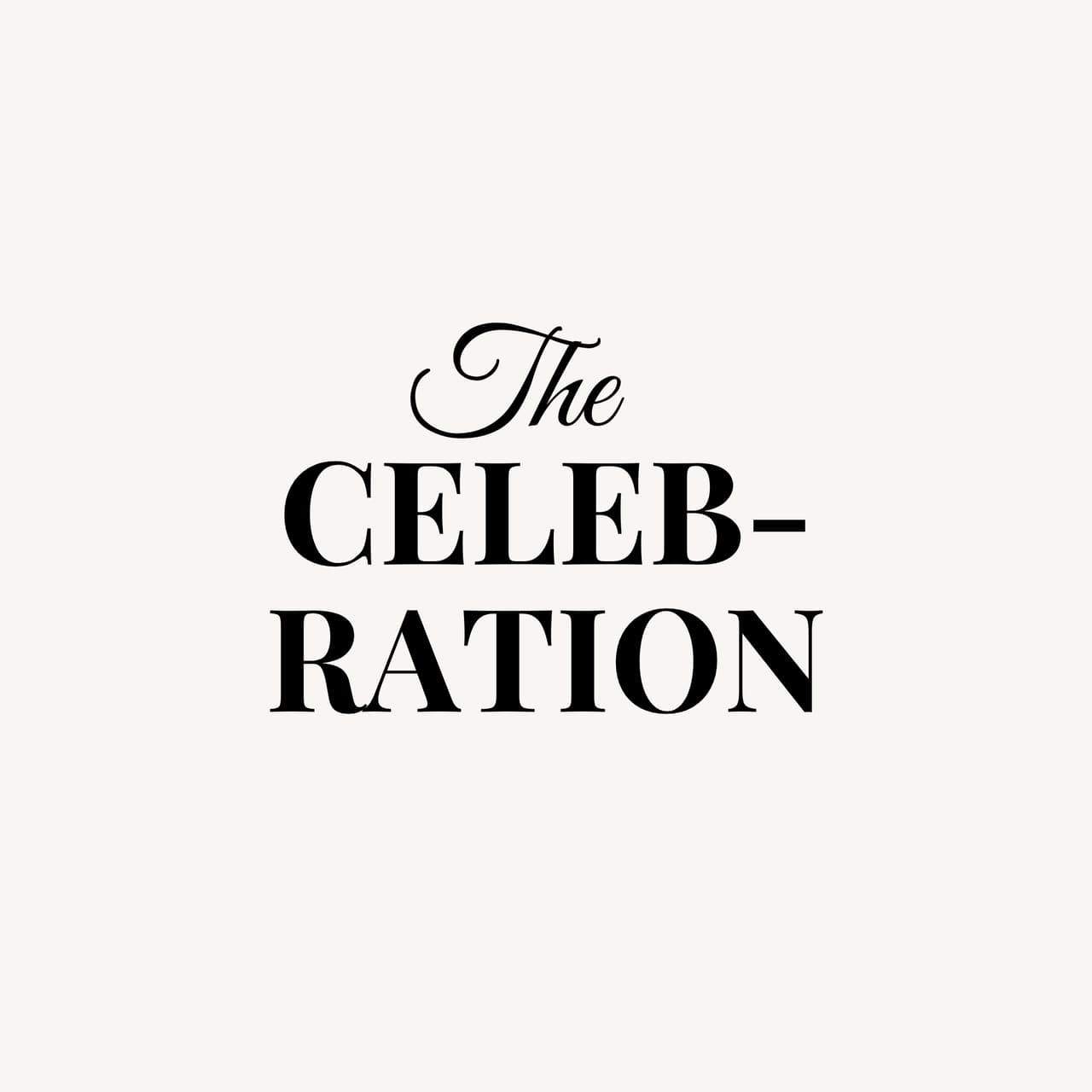 The Celebration collection cover