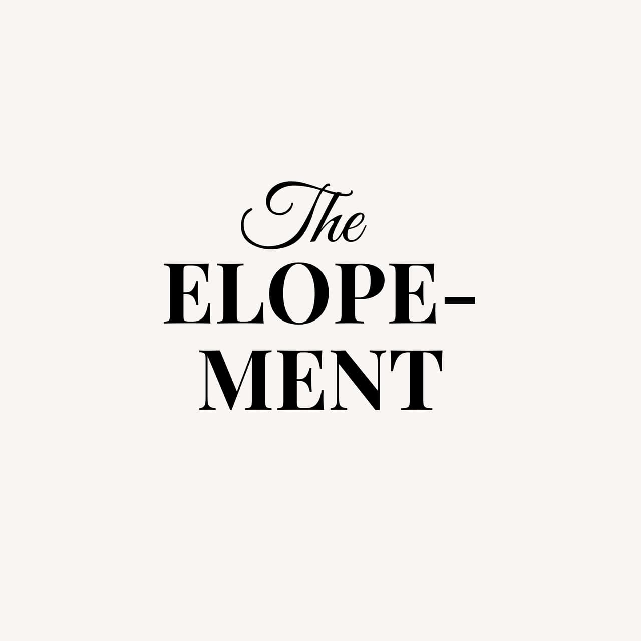 The Elopement collection cover